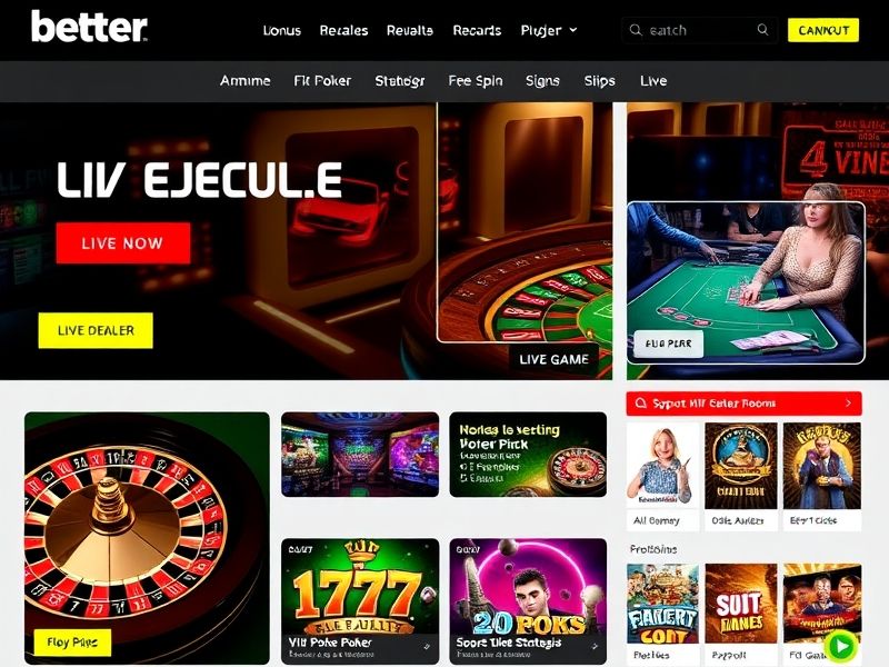 Welcome to Better.com, your gateway to enhanced online gambling experiences. Discover casino promotions, sports betting strategies, live dealer games, and expert tips to improve your odds and profits. Start playing smarter with Better.com today.